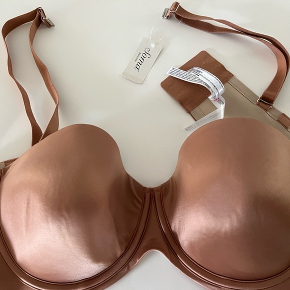 SOMA - Vanishing Strapless Bra, Size 40D, Sun Kissed - Picture 1 of 3